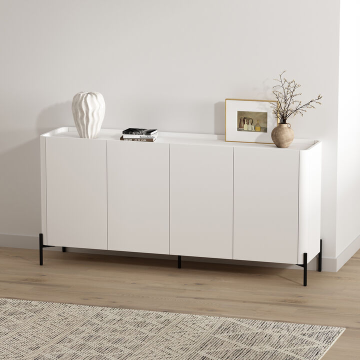 Abbey White Sideboard
