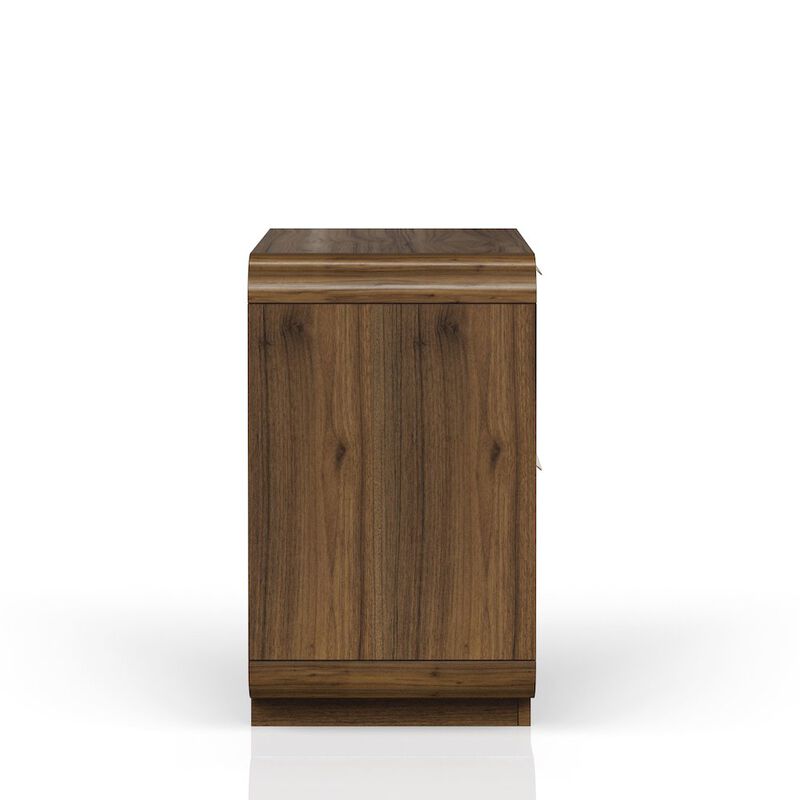 Summerfield Nightstand w/ USB in Walnut Finish