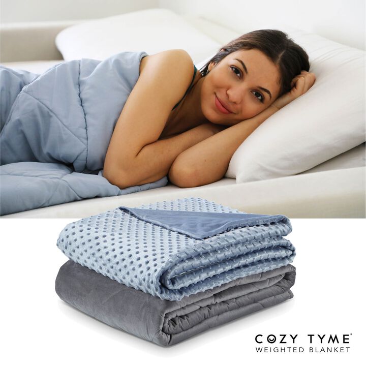 Cozy Tyme Isabis Weighted Blanket 12 Pound 48"x72" Twin Size