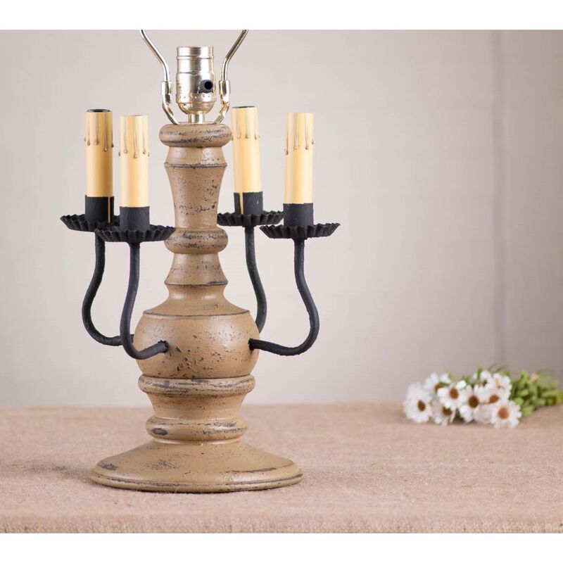 Cedar Creek Lamp Base In Pearwood image number 2