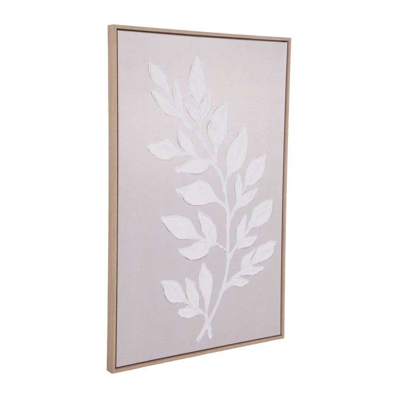 24x36 Textured Leaves Wall Art image number 1