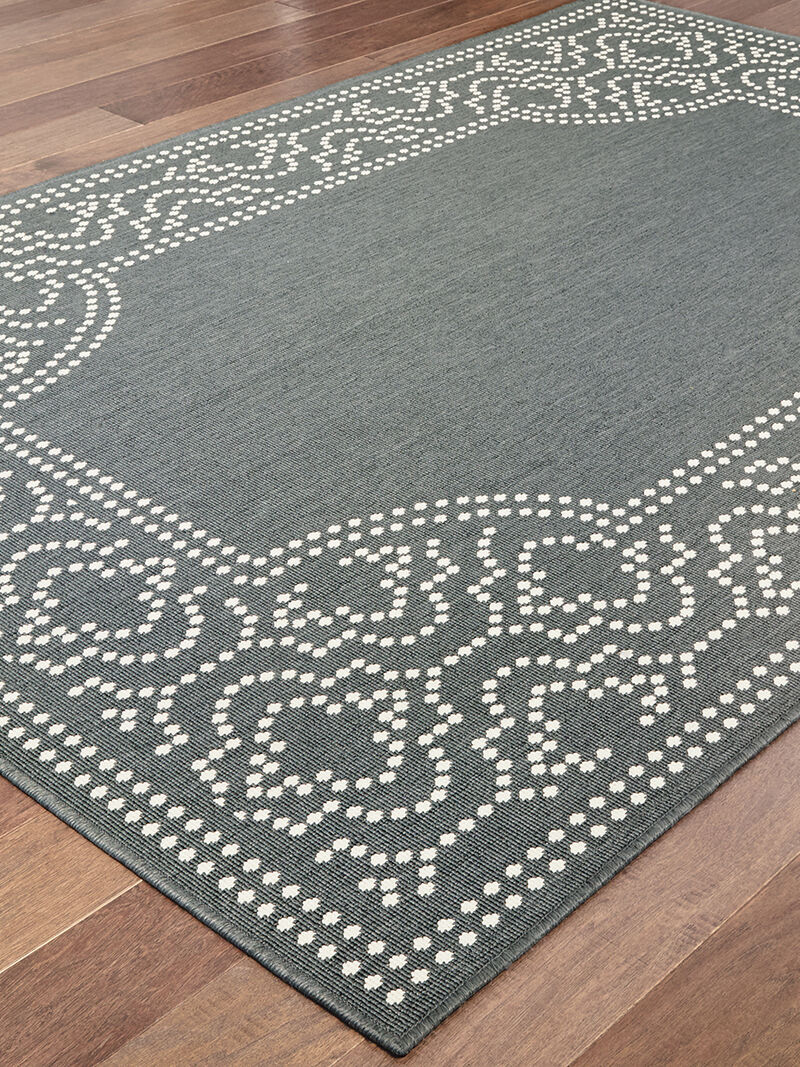 Marina 5'3" x 7'6" Grey Rug