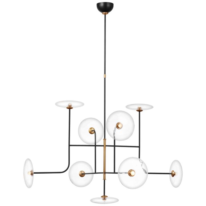 Calvino X-Lg Arched Chandelier
