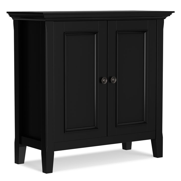 Simpli Home Amherst Low Storage Cabinet