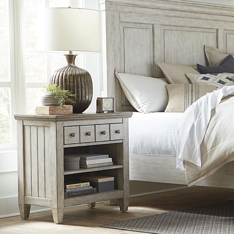 Liberty Furniture 1 Drawer Night Stand w/ Charging Station image number 2