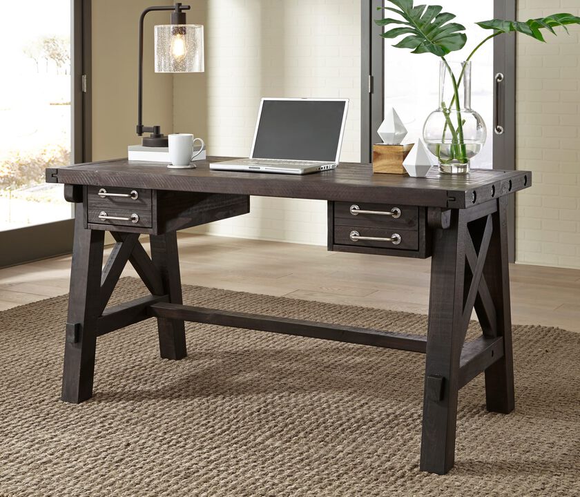 Yosemite Solid Wood Desk in Cafe