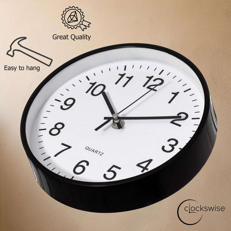 Clockswise Blue 10-In Analog Clock