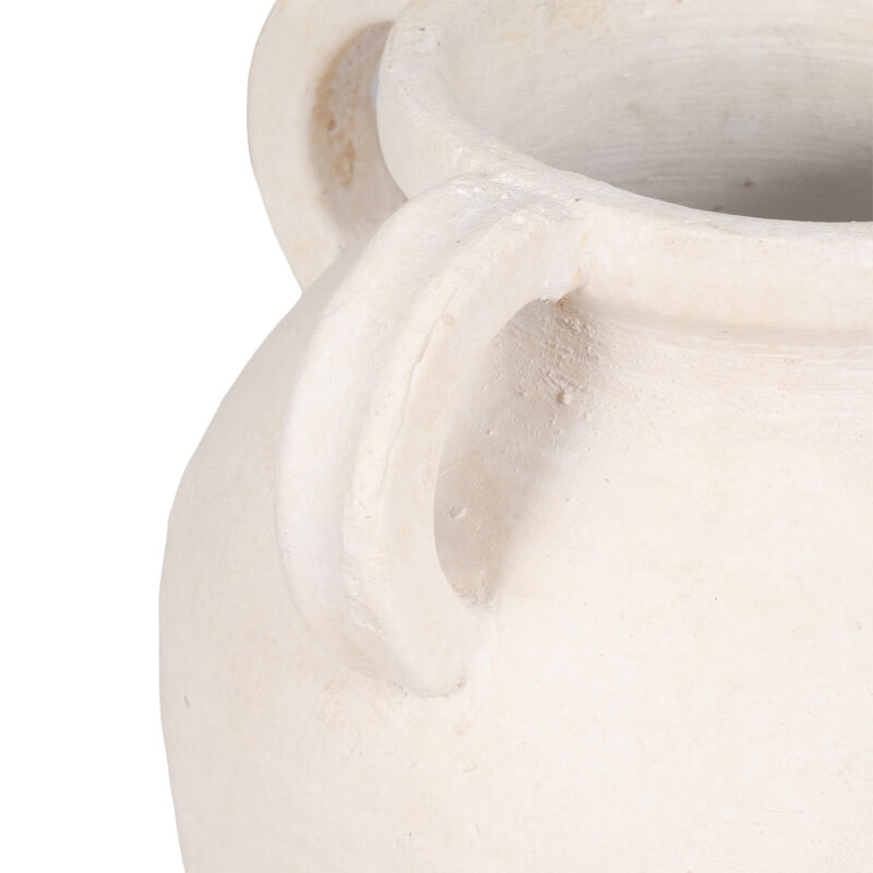 12" Multi Handle Jug, White image number 3