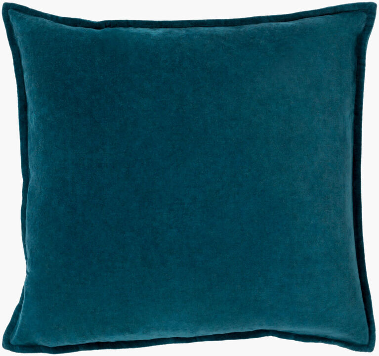 Cotton Velvet Accent Pillow