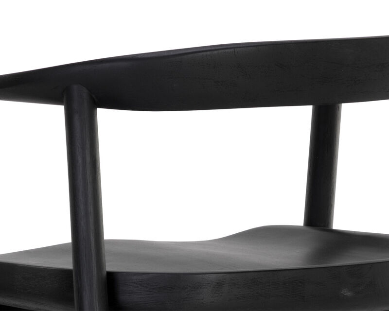 Jeremy Black Counter Stool