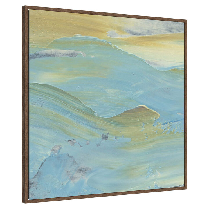 Water's Edge IV by Alicia Ludwig Framed Canvas Wall Art