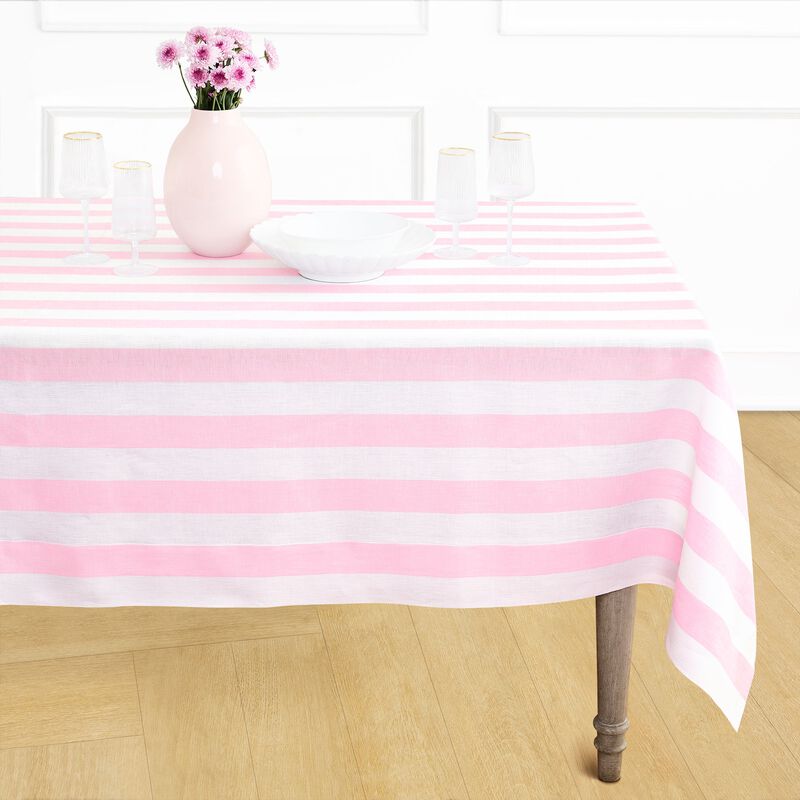 Linen Tablecloth - Cabana Stripe image number 0
