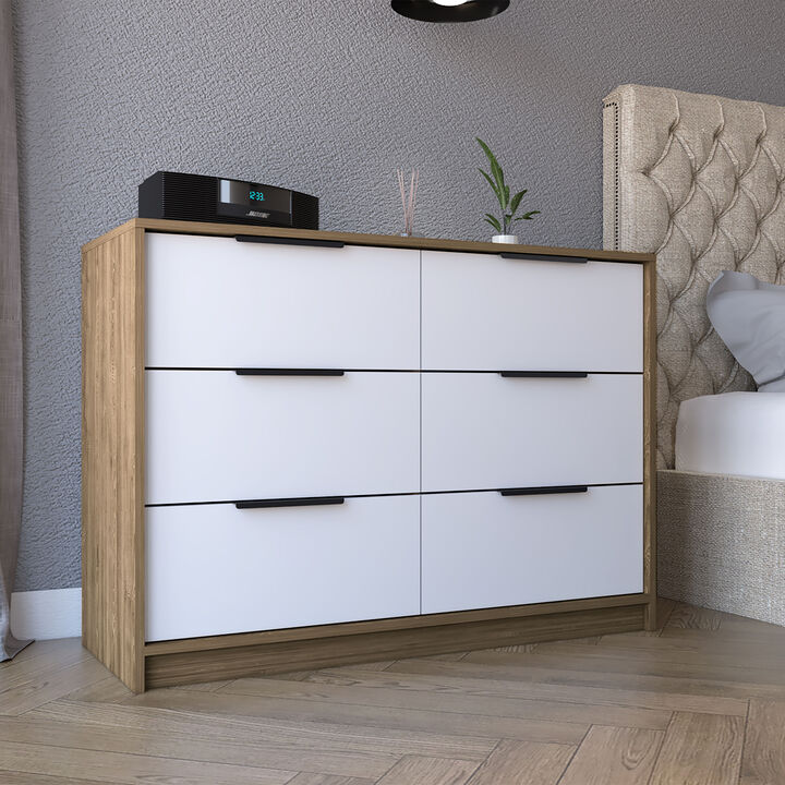Rotkul 4 Drawers 2 Doors Dresser