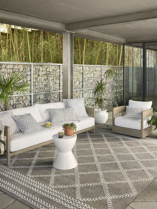 Rainier RAI05 Natural/Ivory 3'11" x 5'11" Rug