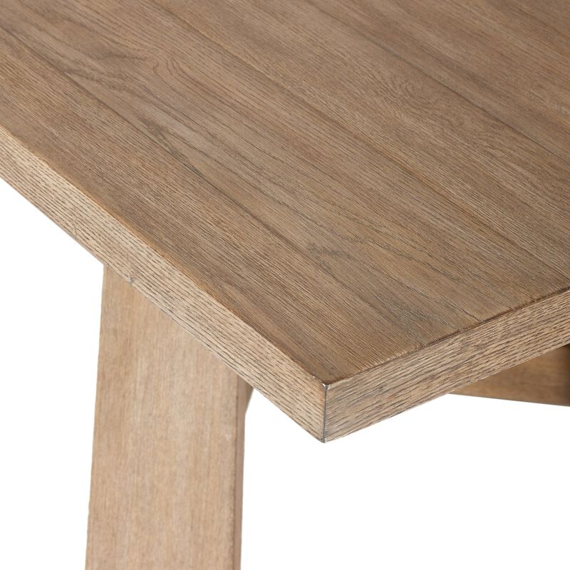 Munich 96" Warm Natural Oak Dining Table