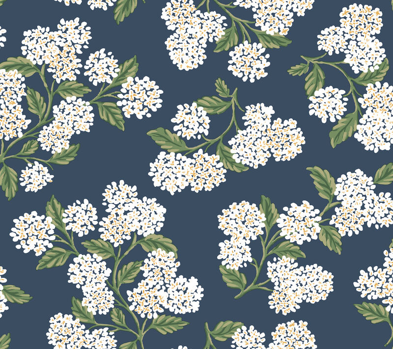 Hydrangea Rifle Paper Co P+S 4Th Edition Wallpaper image number 3