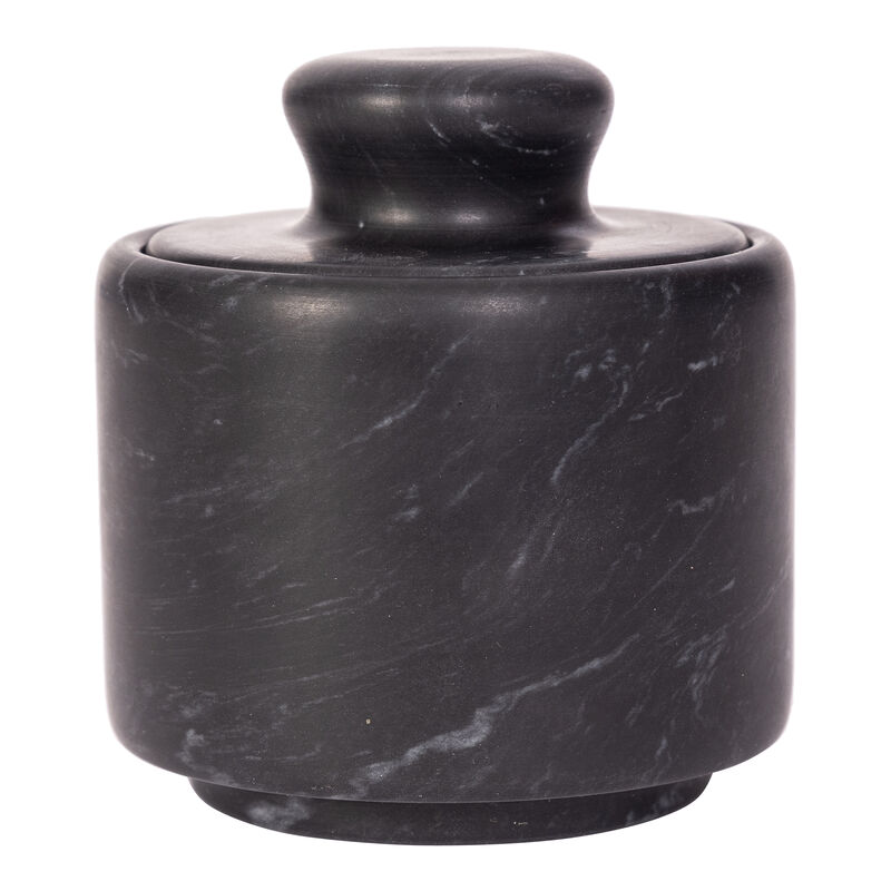 Saboga Home&trade; Marble Salt Cellar with Lid image number 0