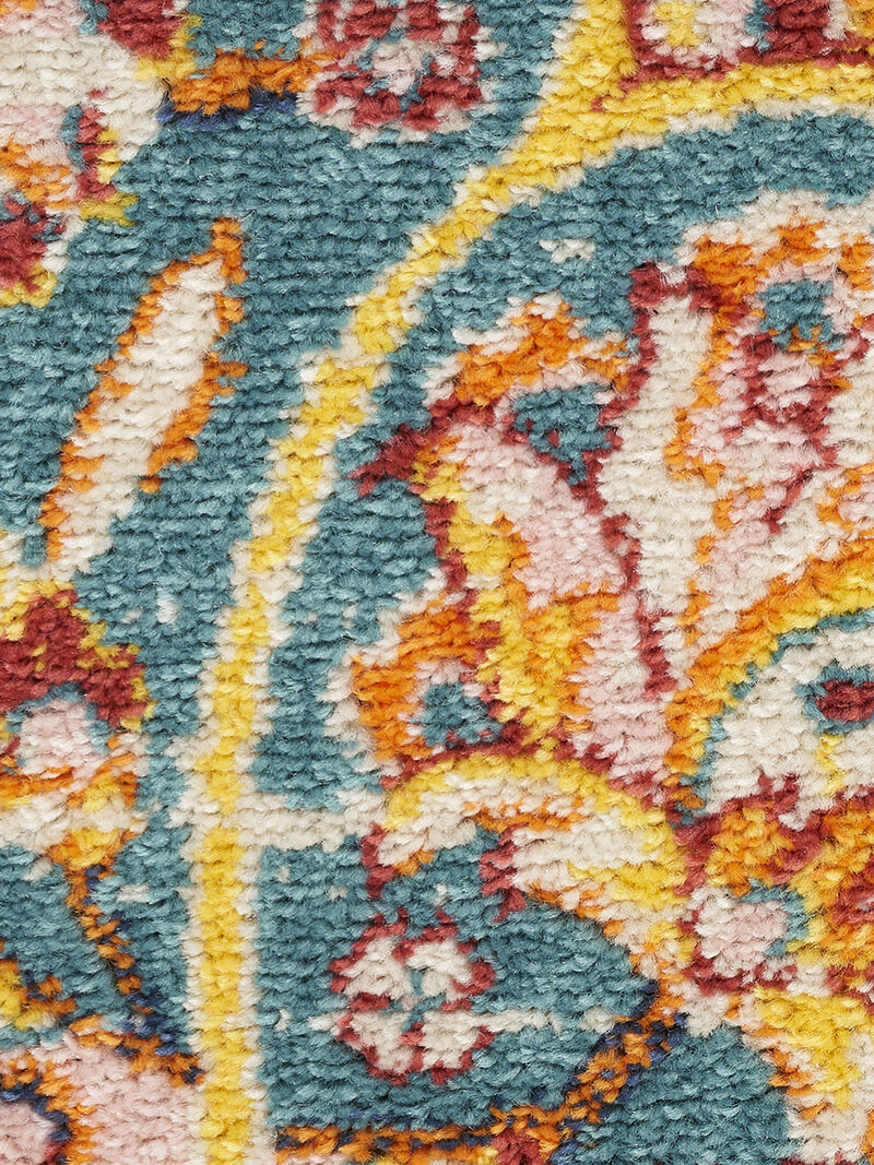 Passion PSN22 Navy/Multicolor 8' x 10' Rug