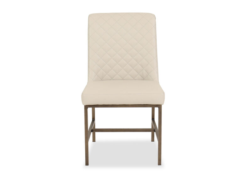 Charming Cream Dining Chair