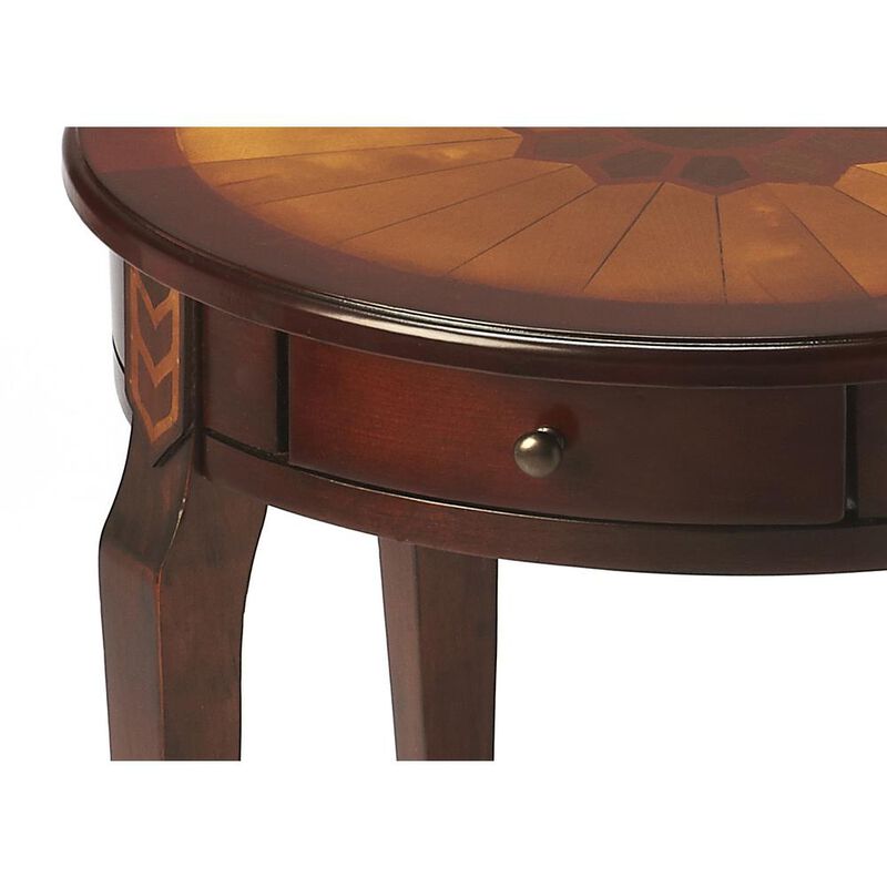 Butler Specialty Archer 1 Drawer Side Table, Dark Brown image number 2