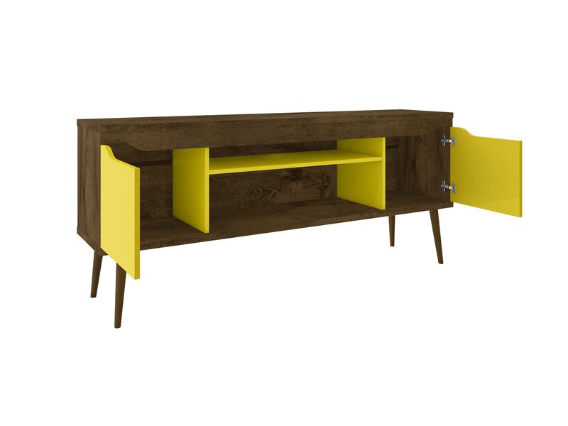 Bradley Yellow TV Stand