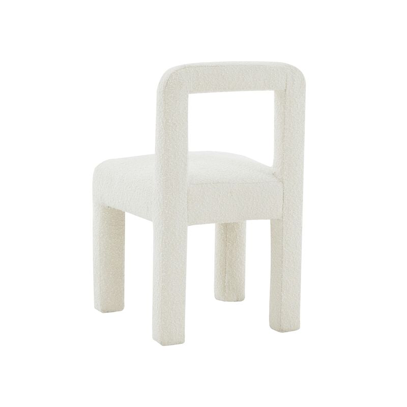Casafoyer Hazel Cream Boucle Dining Chair image number 4