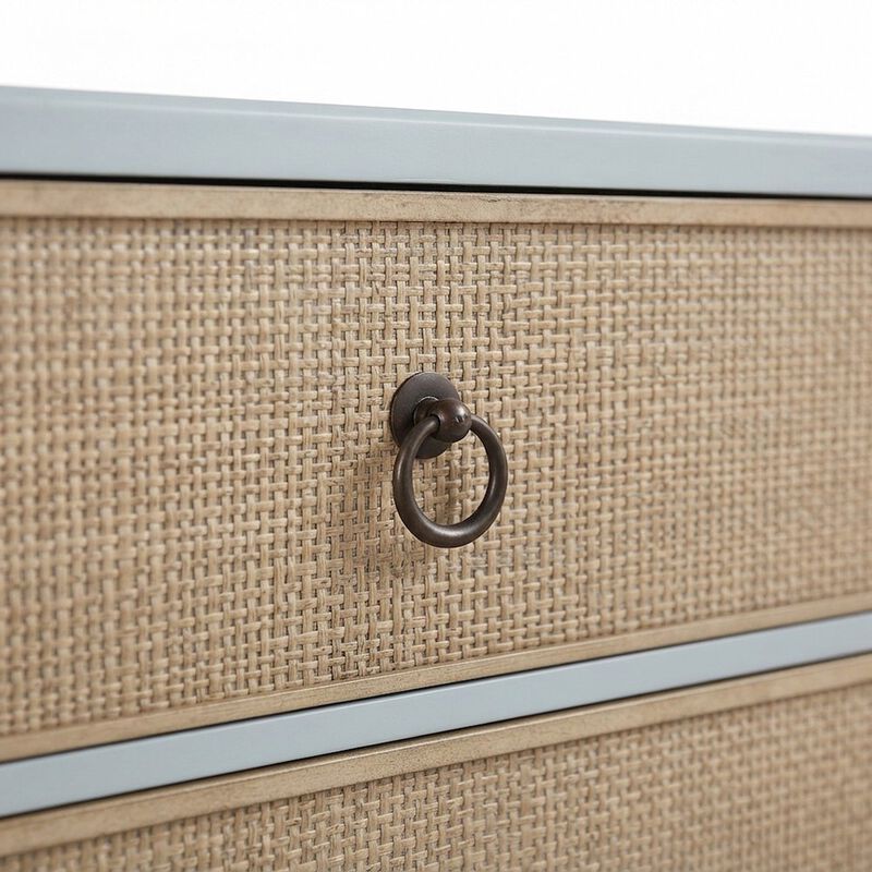 Rubberwood and Mindi Veneer Hall Chest image number 5