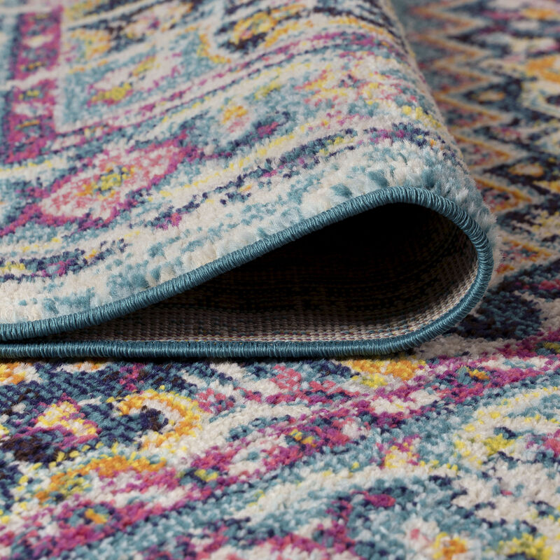 Brooklyn Geometric Medallion Area Rug