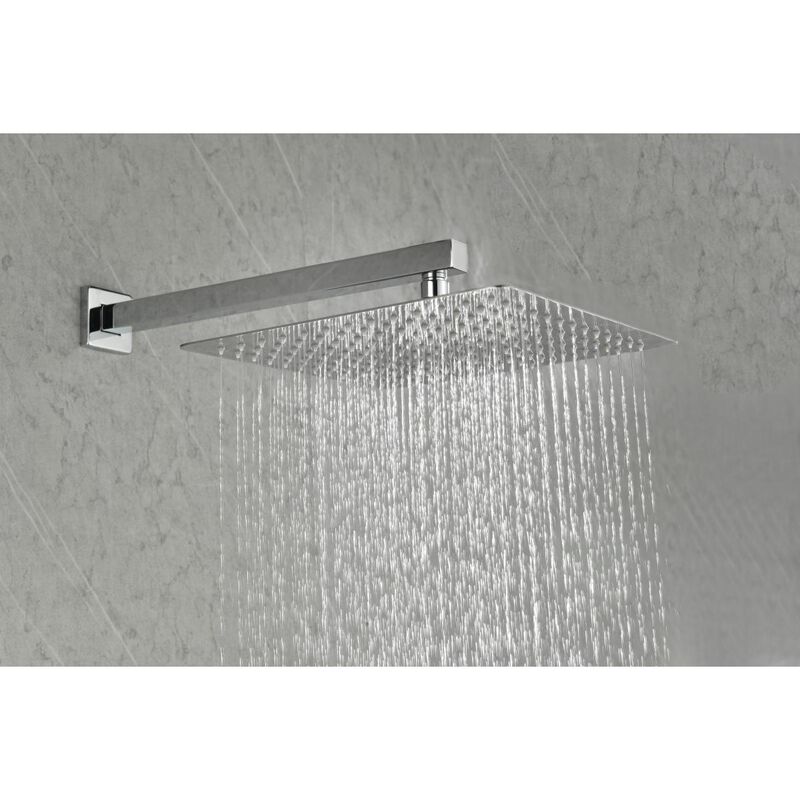 Luxury Wall-Mounted Rain Mixer Shower Set