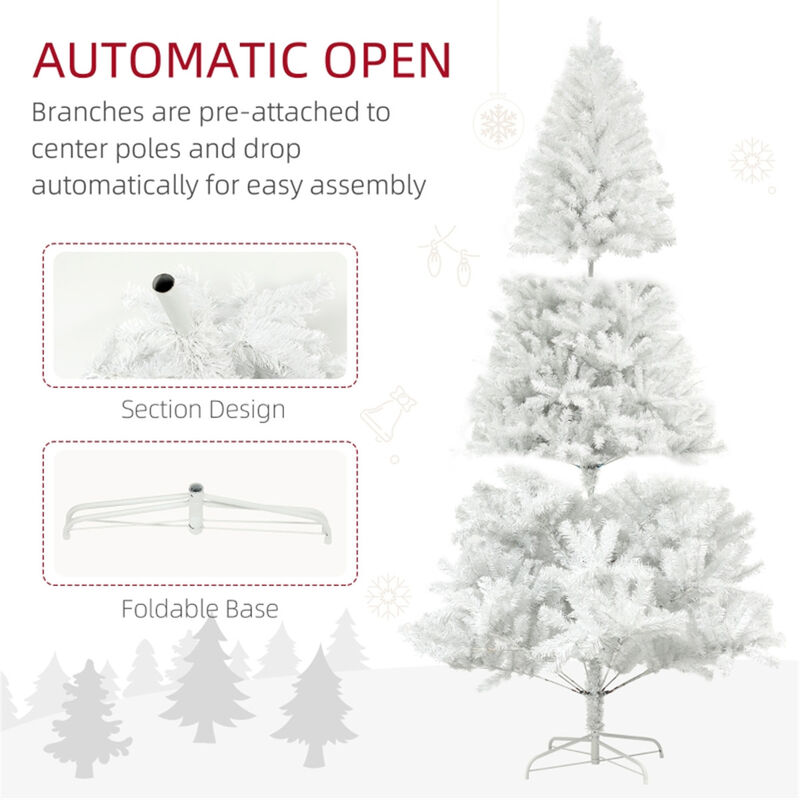 Artificial Christmas Tree Full & Lush Holiday Tree for Festive Home D&eacute;cor