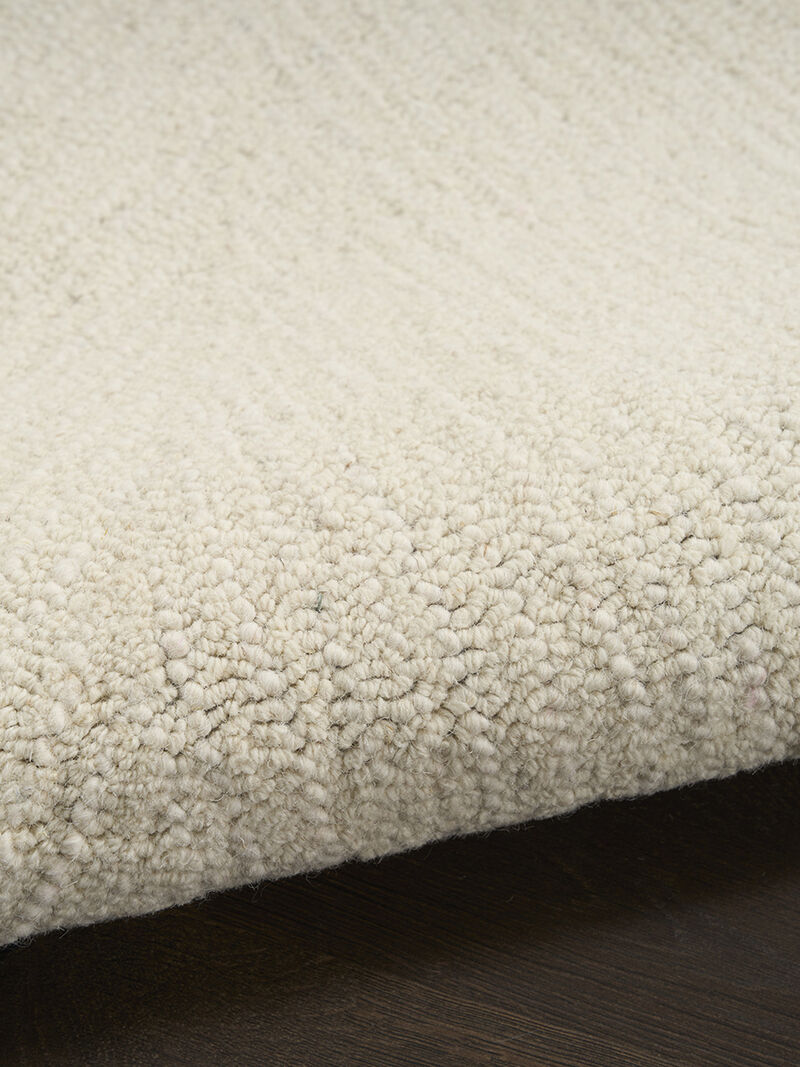 Pure Angles ANG01 Ivory 5'3" x 7'3" Rug image number 6