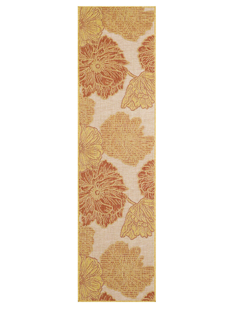 Garden Oasis GOA04 Coral 2' x 6' Rug