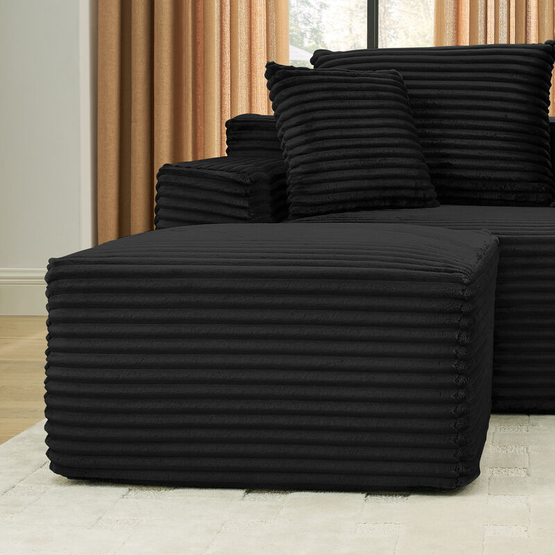 Pefwod U-Shaped Cloud Sofa image number 2
