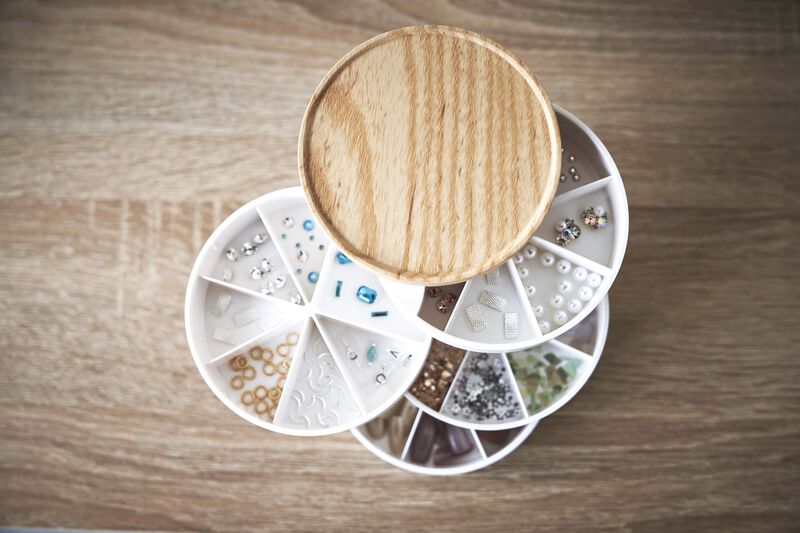 Stacked Jewelry Organizer - Two Sizes