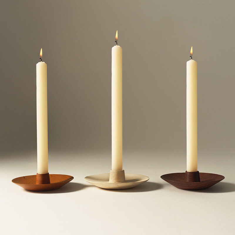 Round Taper Holder - Set of 2