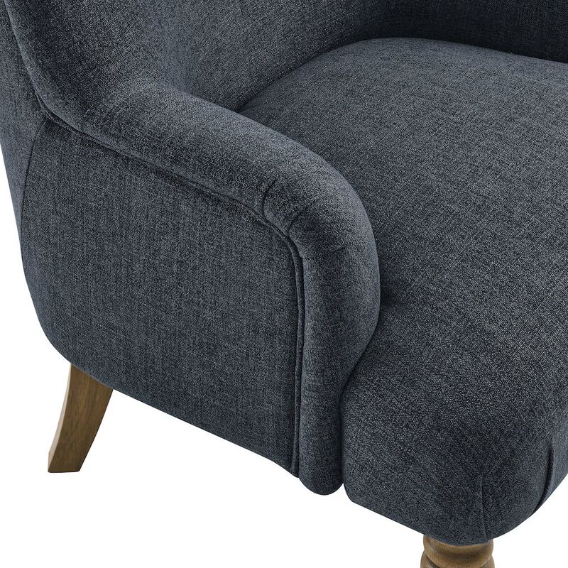 Ellington Fabric Upholstered Accent Armchair image number 6