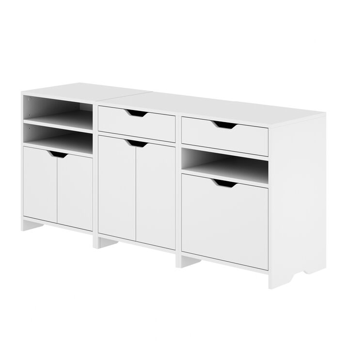 Winsome Wood Nova Storage Cabinet, White