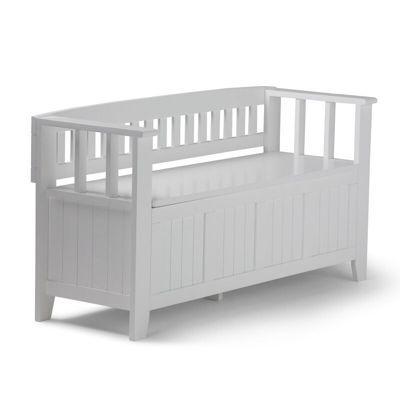 Simpli Home Acadian Entryway Storage Bench image number 0