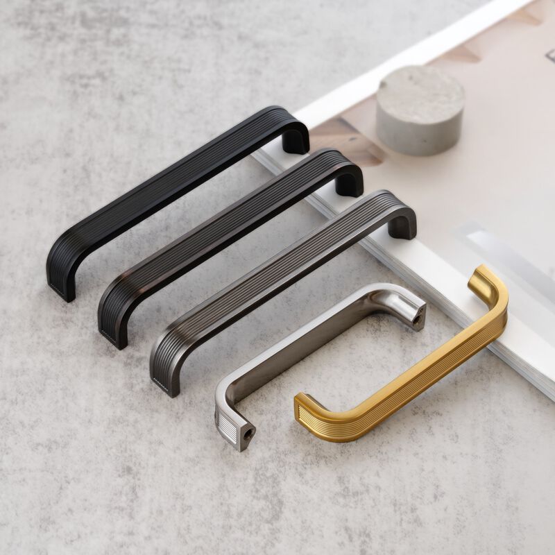 Hestia Hardware 10 Pack 5 Inch New Ribbed Arch Bar Pulls image number 6