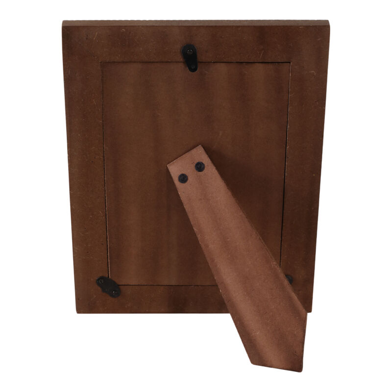 5x7" Etched Border Photo Frame, Ivory/ Black image number 3