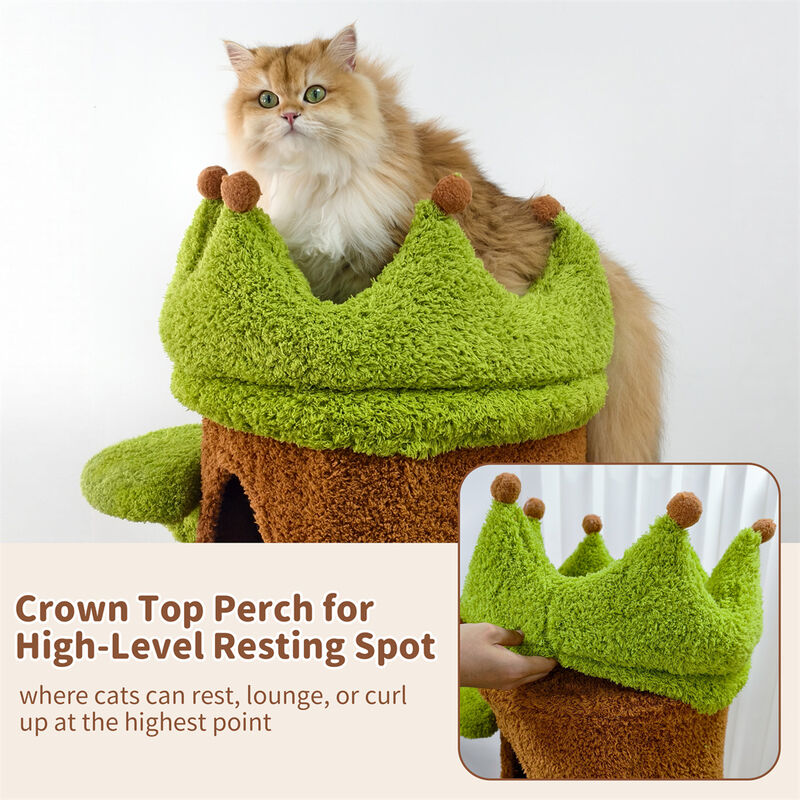XXL Cat Tree Tower Activity Center Large Playing House Condo Rest Multiple Cats image number 8