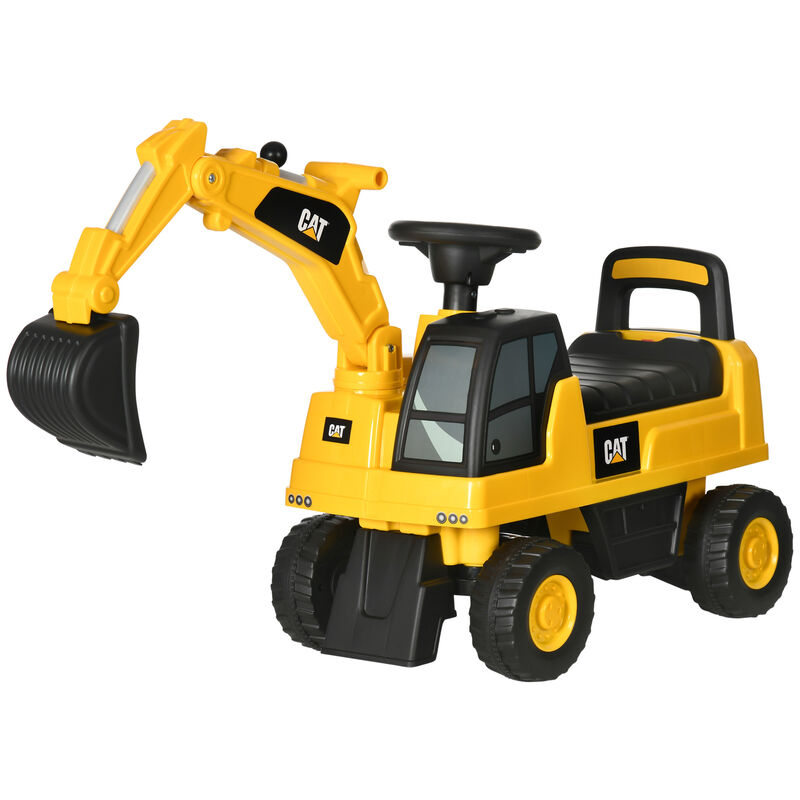 BreeBe Kids Construction Excavator Ride On with Storage image number 0