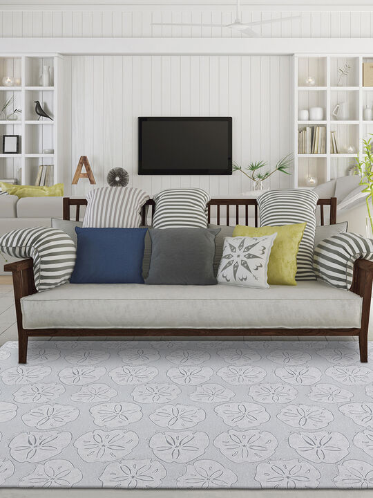 Seabreeze SZ10 Silver 9' x 12' Rug