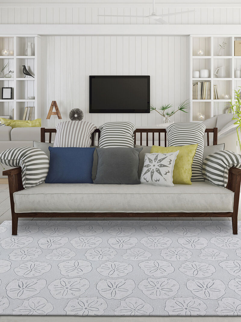 Seabreeze SZ10 Silver 9' x 12' Rug