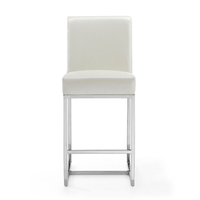 Element White Counter Stools (Set of 2)