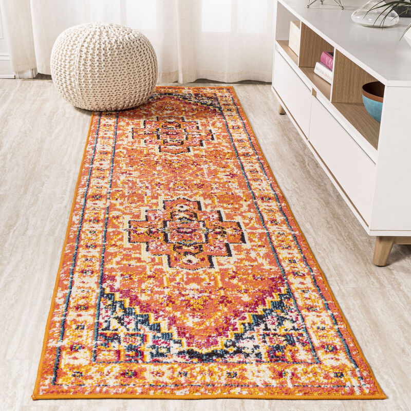 Brooklyn Geometric Medallion Area Rug