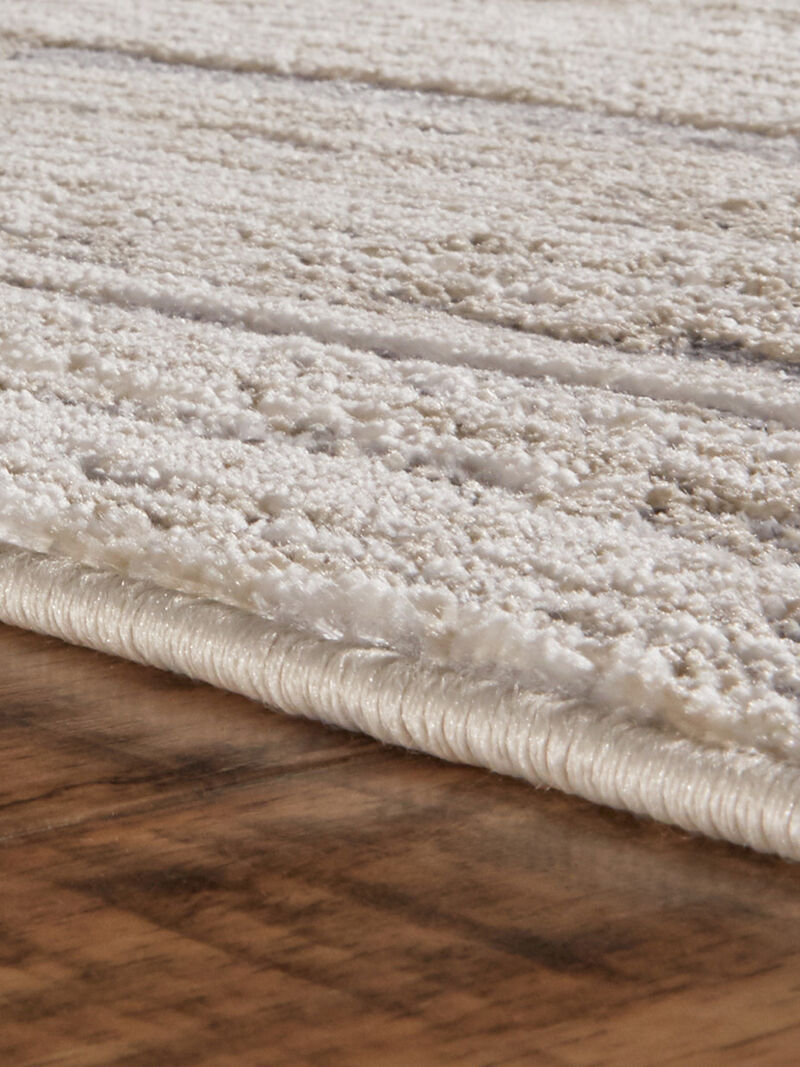 Micah 3337F 9'2" x 12' Black/Gray Rug