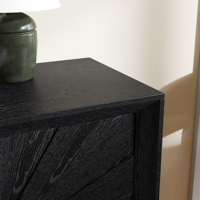 Jitbal Wood Storage Cabinet image number 6