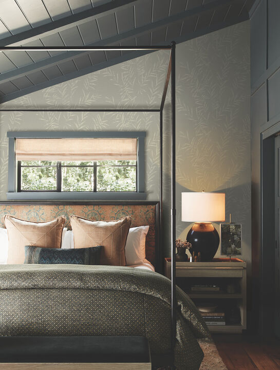 Allerton Bamboo Taupe Wallpaper (Set of 2)