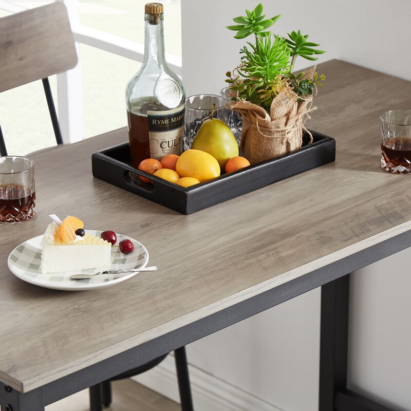 Hakpon Industrial Counter Height Bistro Set image number 5
